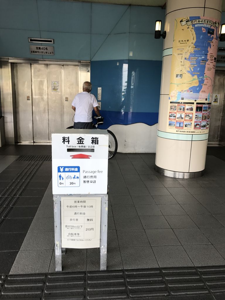 関門トンネル人道 山口県下関市 くるま旅でぶらり日本めぐり