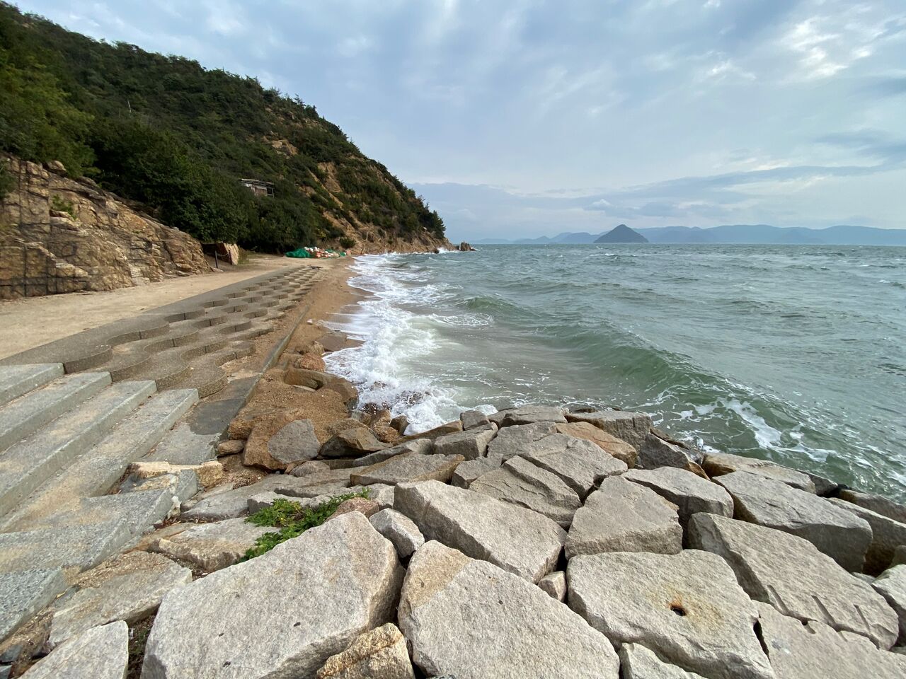 渋川海岸 晴れの国 岡山 写真日和