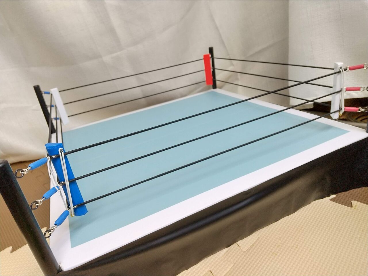 100均グッズで試みたプロレスのリング製作 : ウープスspwのサポートblog