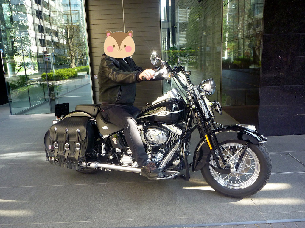 Flstscに乗る桜井佑妃さん バイクライター青木タカオの取材日記