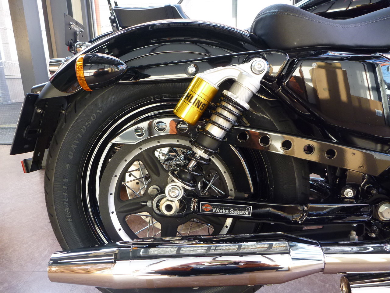 オーリンズ OHLINS HD916 ハーレー スポーツスター XL1200R 