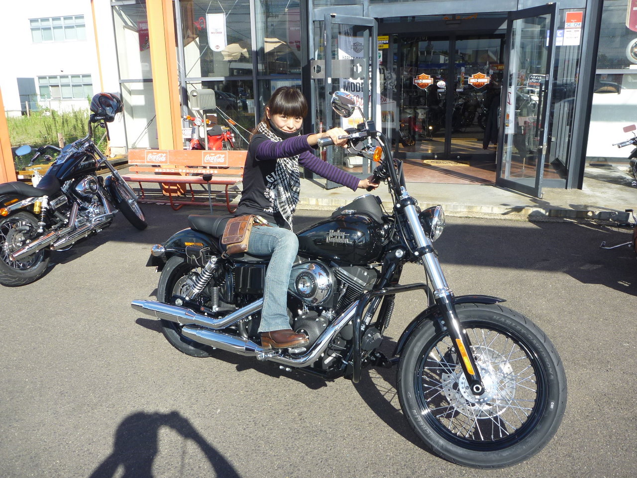女性ライダーご納車 Harley Davidson Sakurai Blog 旧称 ワークスサクライ