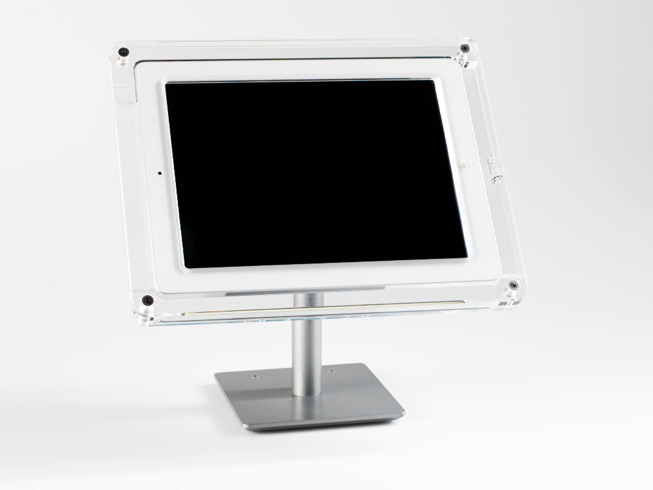 Ipad タブレットスタンド オフィスのエントランス 受付に最適 Ipad Air Mini タブレット盗難防止展示スタンド Tablety