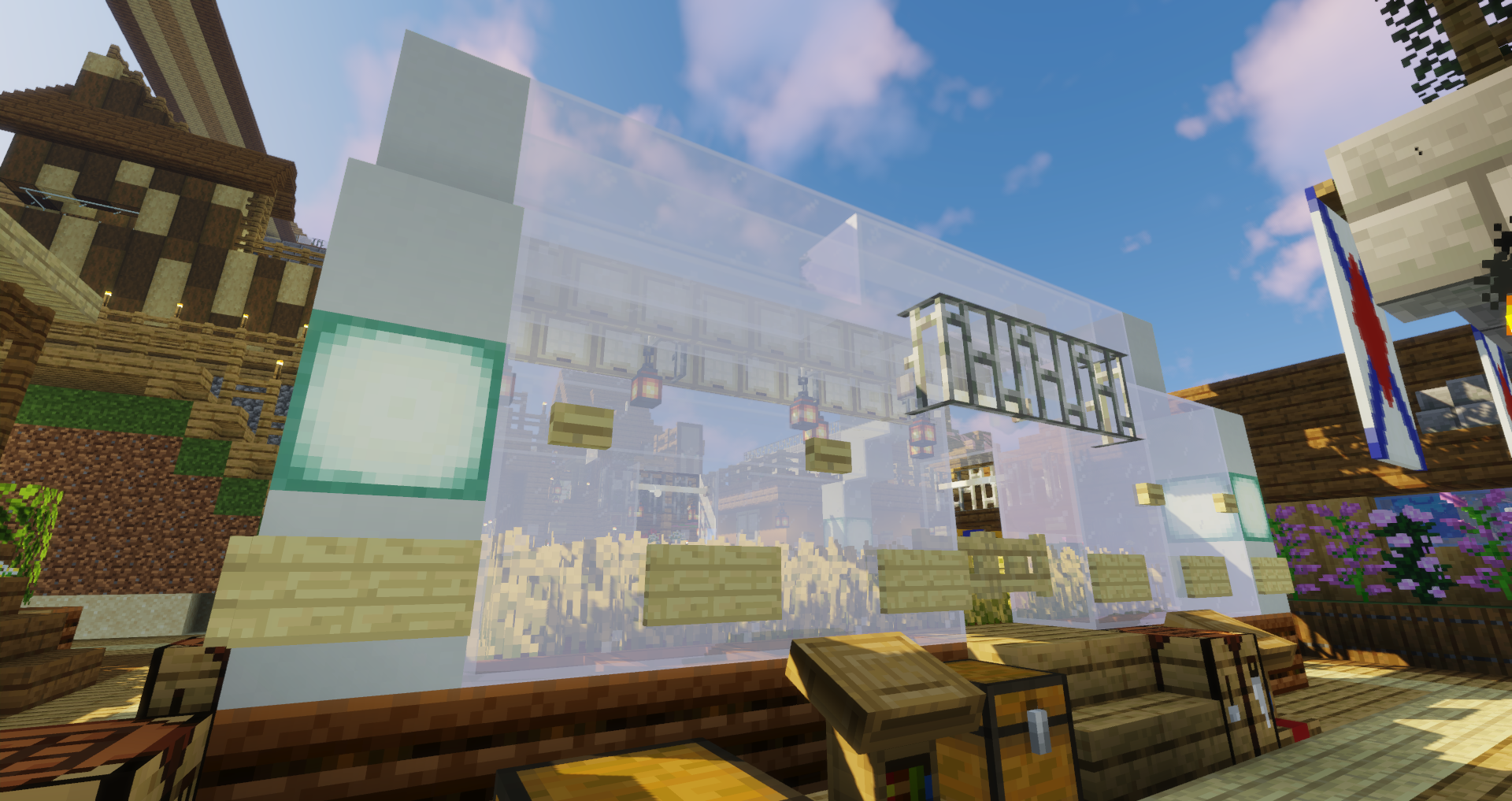 建築 ビニールハウス のんびり夫婦のマイクラ生活