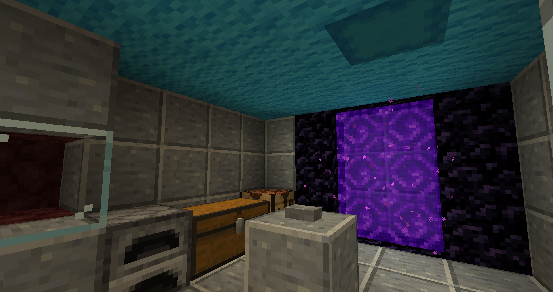 ネザー鉄道開通 空中トラップタワー編 のんびり夫婦のマイクラ生活