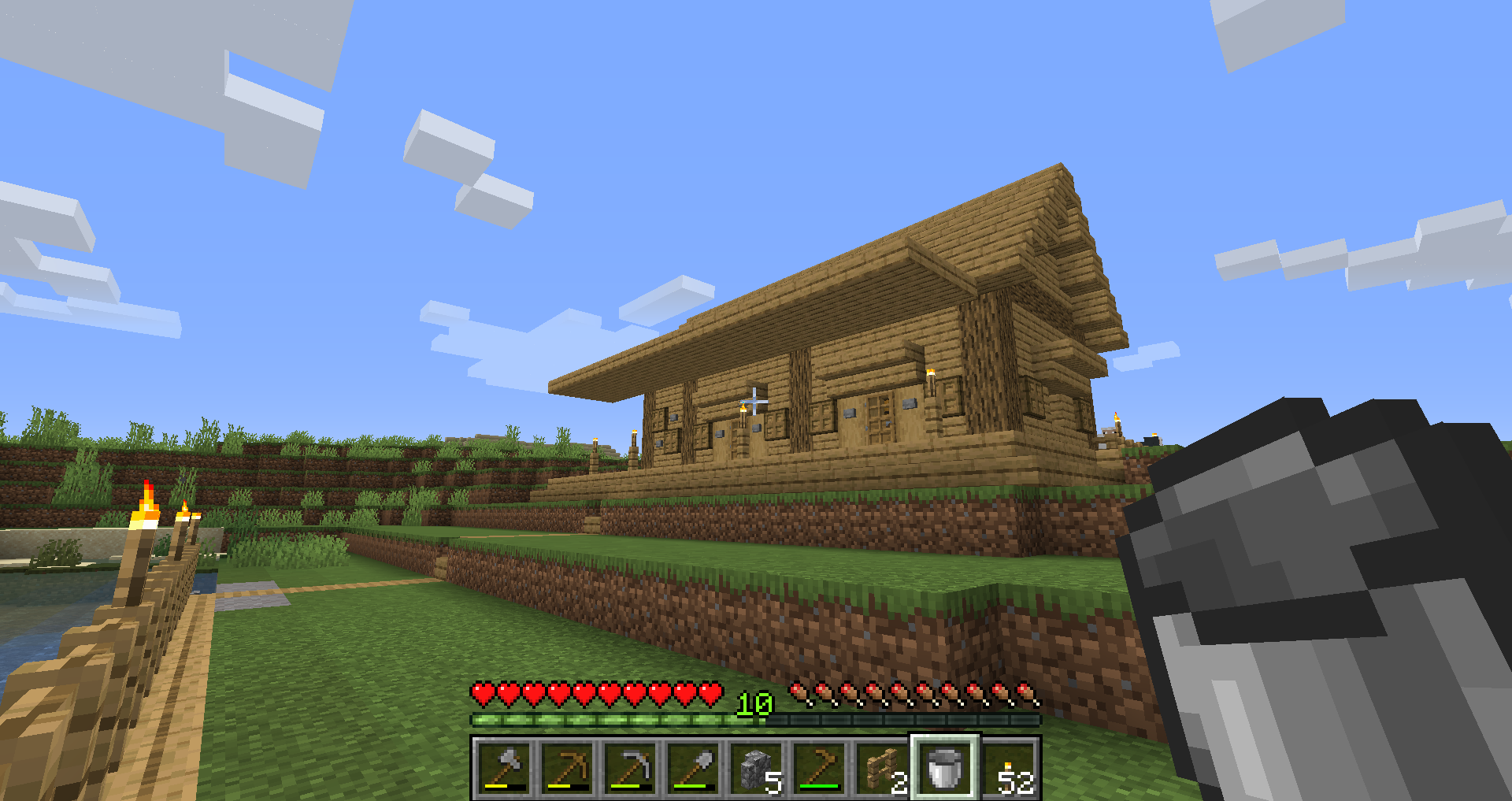 冒険へ出発 村発見 のんびり夫婦のマイクラ生活