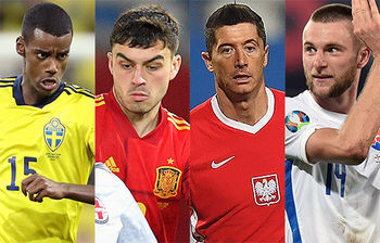 Euro グループe展望 優勝候補スペインが頭一つ抜けるもその他は混戦必至 Football Select Euro グループe展望 優勝候補スペインが頭一つ抜けるもその他は混戦必至 Football Select