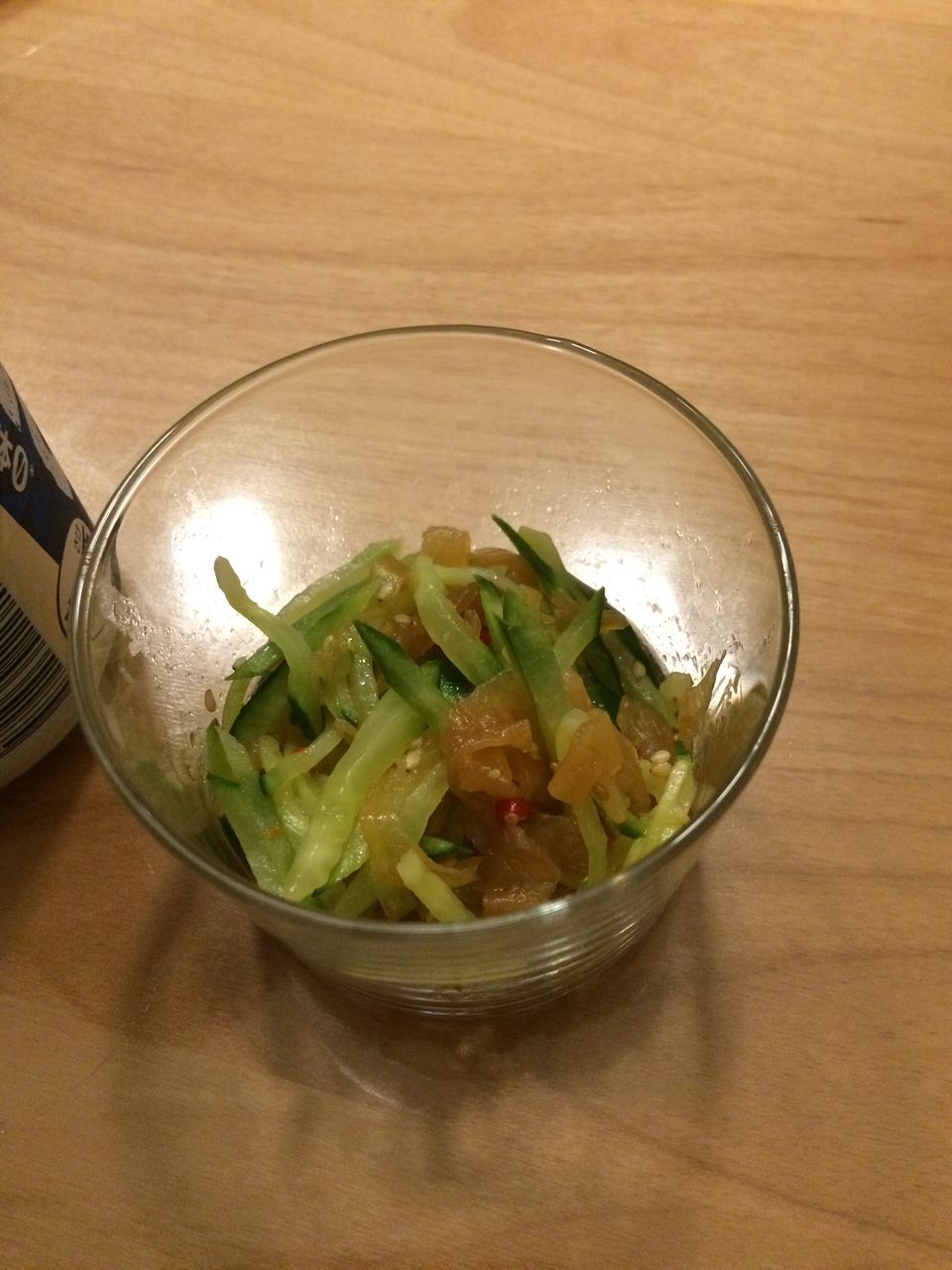 我が家の晩酌 中華クラゲはダイエットにいいのよ お家が一番