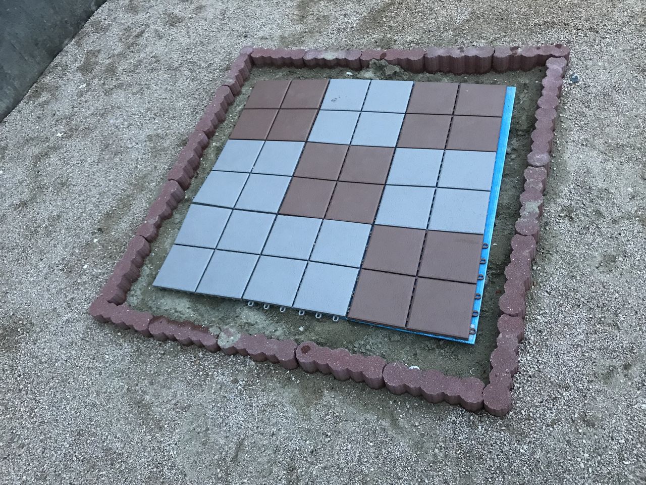 すのこで簡単砂場の蓋作り お家が一番