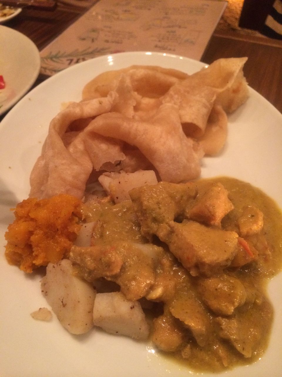 13 11 02 トリニダード トバゴ料理 アリアピタ フード デライト 渋谷 世界の料理を食したい