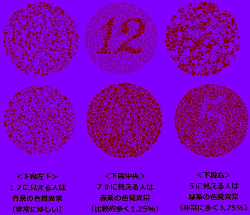 不思議ネットとは 色弱の人ってホントにこれ見えないの?コメント一覧月間人気記事