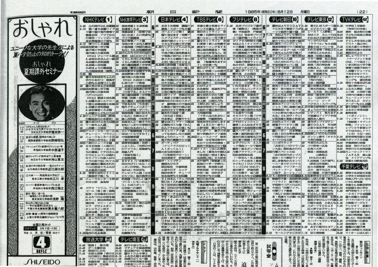 画像 昔のテレビ欄を貼っていく 昭和のテレビ事情はこんなんだった 不思議 Net 画像 昔のテレビ欄を貼っていく 昭和のテレビ事情はこんなんだった 不思議 Net