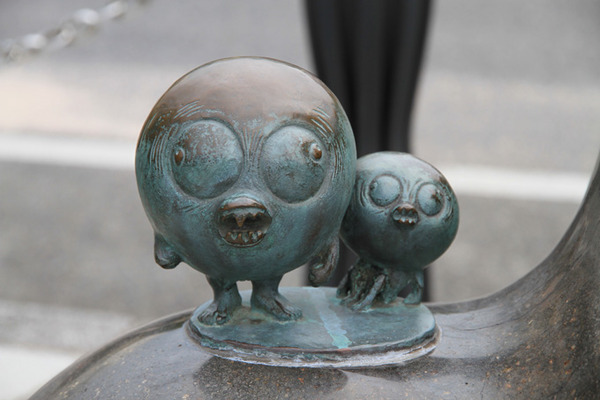 Sakaiminato_Mizuki_Shigeru_Road_Kijimuna_Statue_1