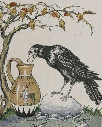 The_Crow_and_the_Pitcher_-_Project_Gutenberg_etext_19994
