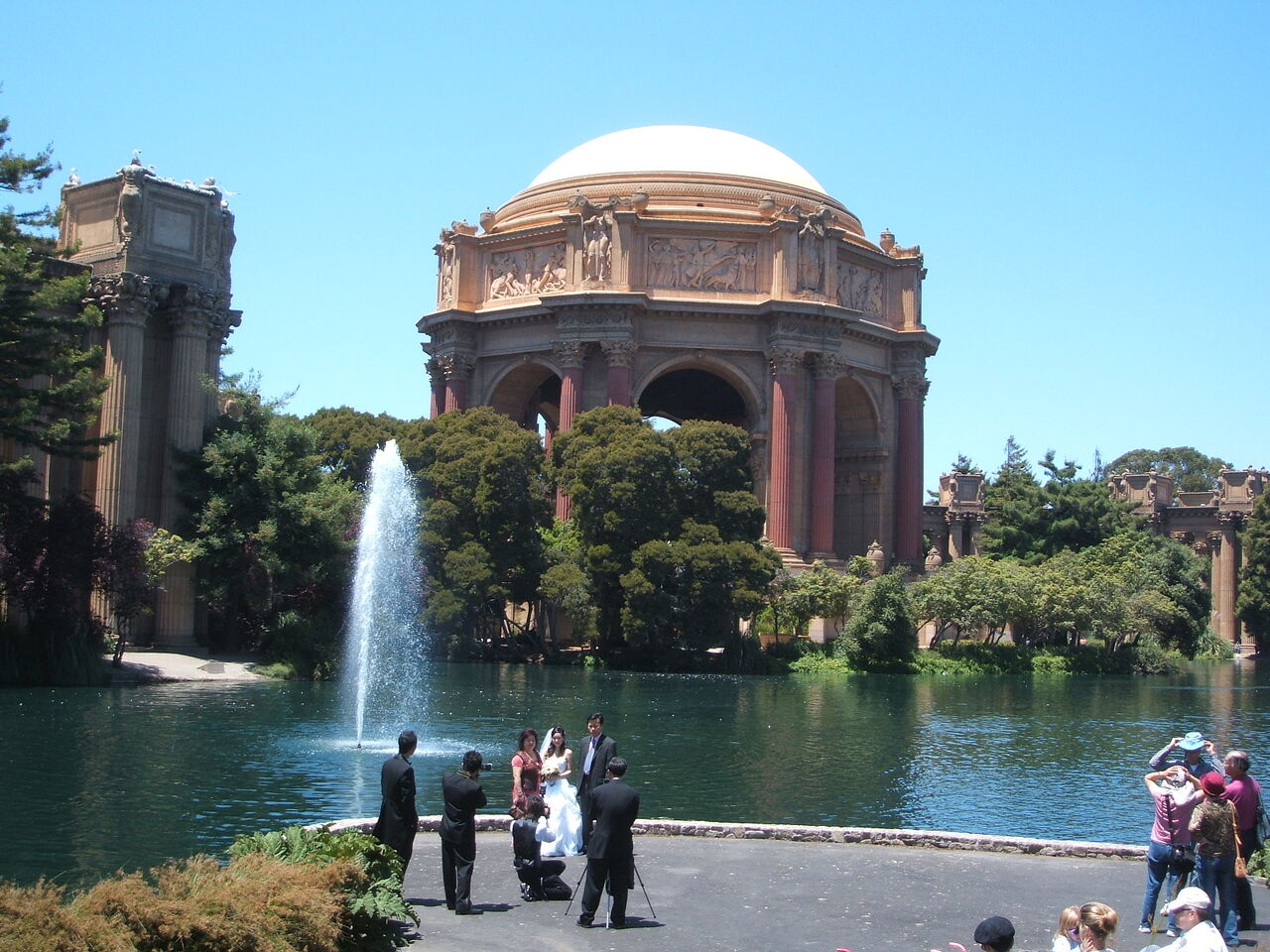 サンフランシスコ万博の史跡の1つ パレス オブ ファイン アーツ Palace Of Fine Arts 世界遺産マイスターk の人生を楽しく生きるための海外旅行ブログ