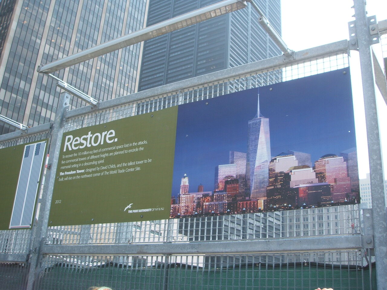 旧ワールド トレードセンターの跡地 グラウンド ゼロ Ground Zero 再訪 素晴らしきかな 世界遺産 アメリカの国立公園 古代遺跡 美術館 教会