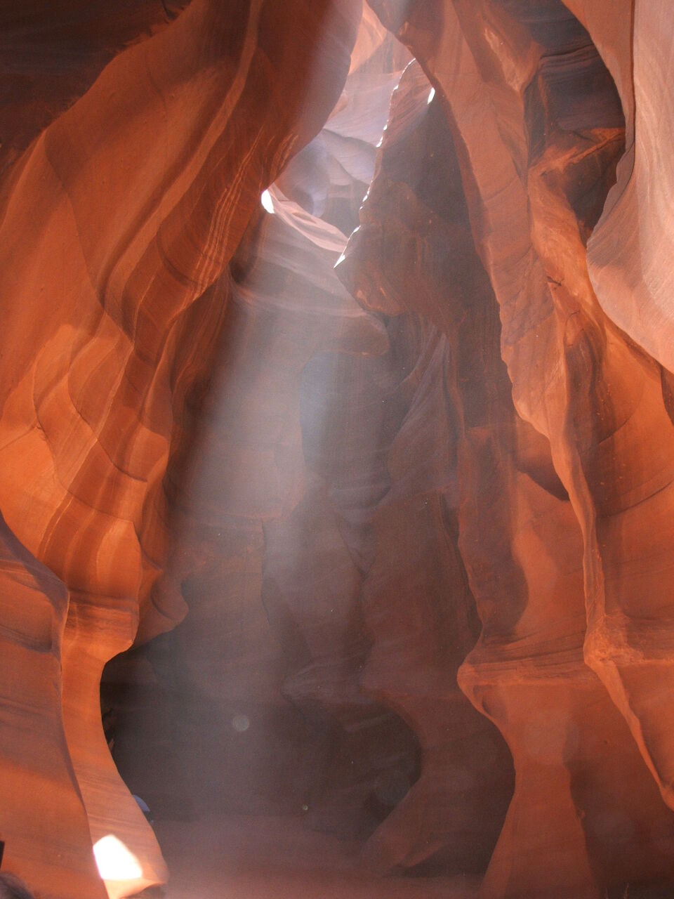 幻想的な光景 アッパー アンテロープキャニオン Upper Antelope Canyon 07年5月17日 世界遺産マイスター Lucky の人生を楽しく生きるための海外旅行ブログ