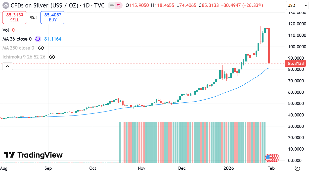 行き過ぎた貴金属人気と急速暴落した流れに対する所見 : 村越誠の投資資本主義