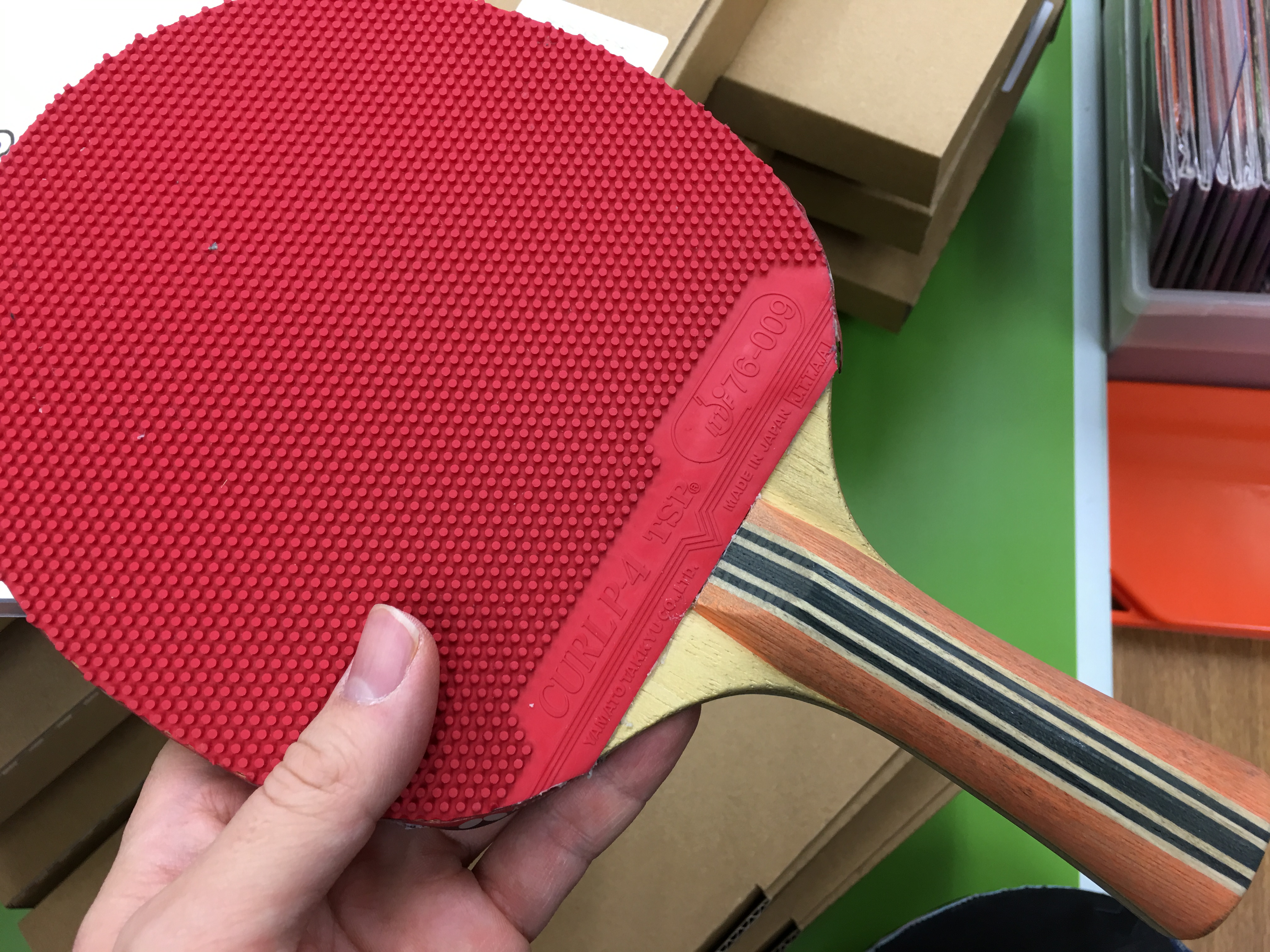 ぐっちぃ 驚きのアンドロのファイバーコンプ カット用ラケットにブレイクpro省チーム カットにもいい効果が出てることが分かってます ぐっちぃの卓球 活動日記 Wrm