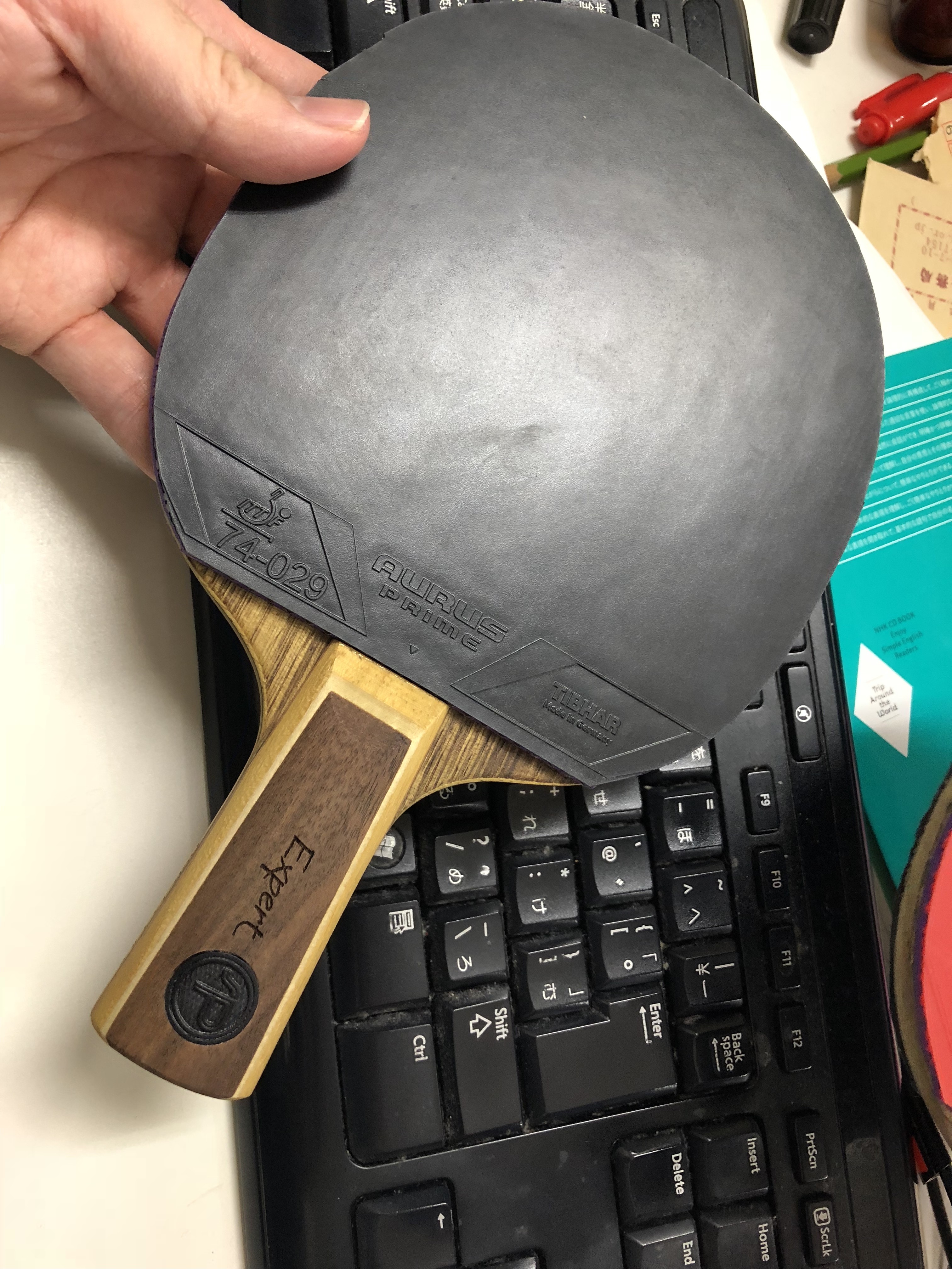 ぐっちぃ】OSP特注？エキスパートカーボンにブレードサイズを王道03 