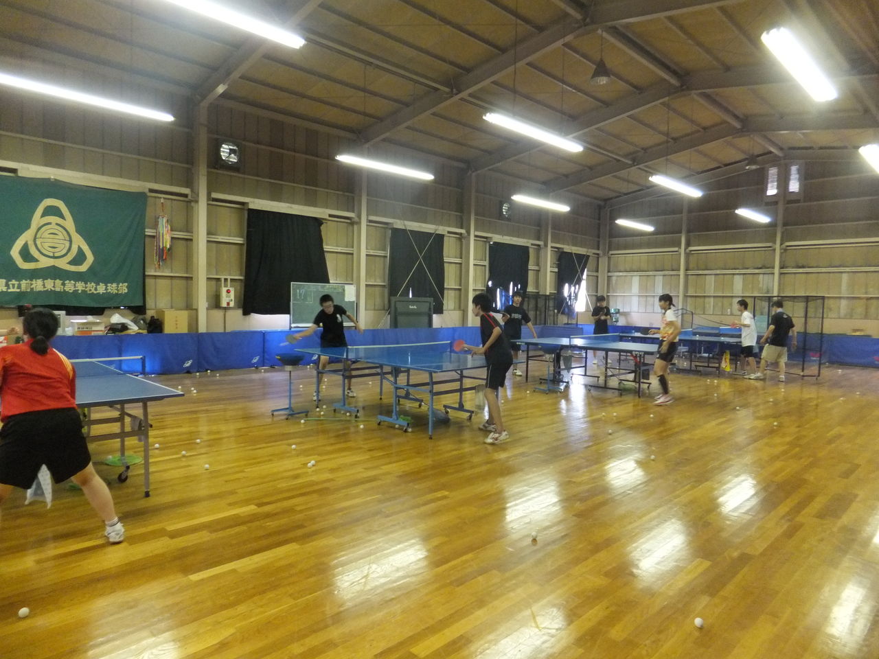 ぐっちぃ １００か所記念 インターハイ出場の伝統校の群馬県立前橋東高校 ぐっちぃの卓球活動日記 Wrm