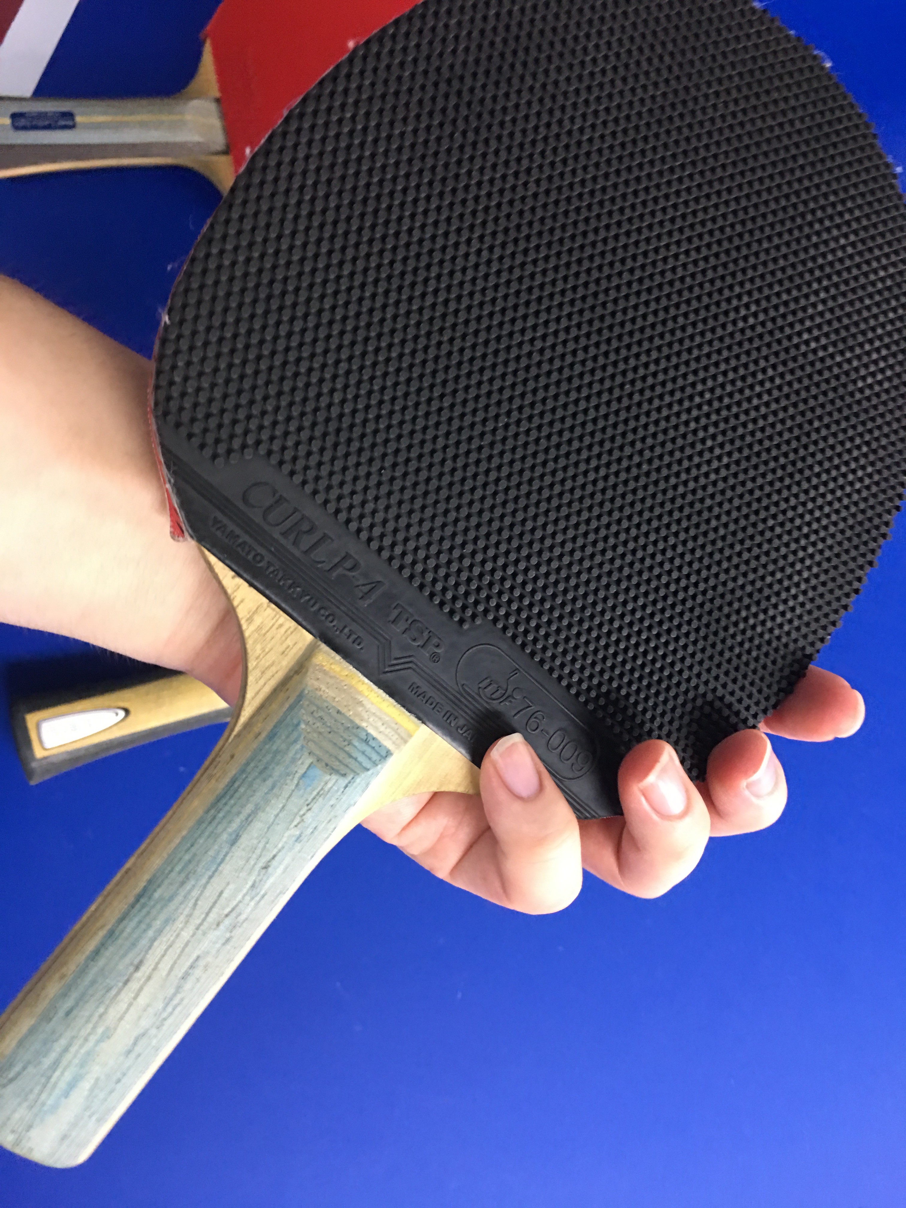 一部予約販売】 デフプレイセンゾー グレーグリップ 卓球 カット