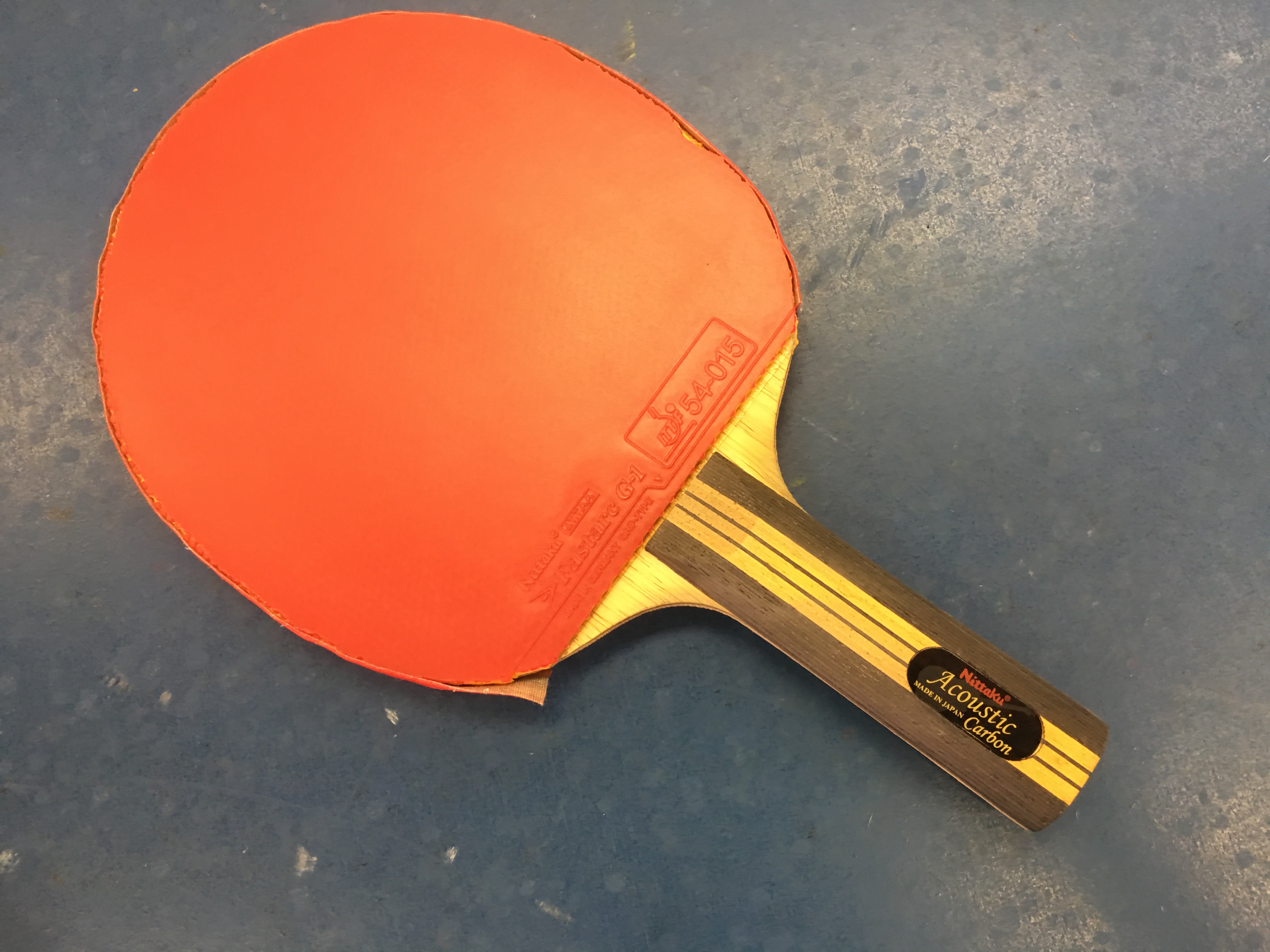 ぐっちぃ 神奈川県で 本格派両ハンドドライブマン アコースティックカーボンに両面ファスタークg 1コンビ ぐっちぃの卓球活動日記 Wrm