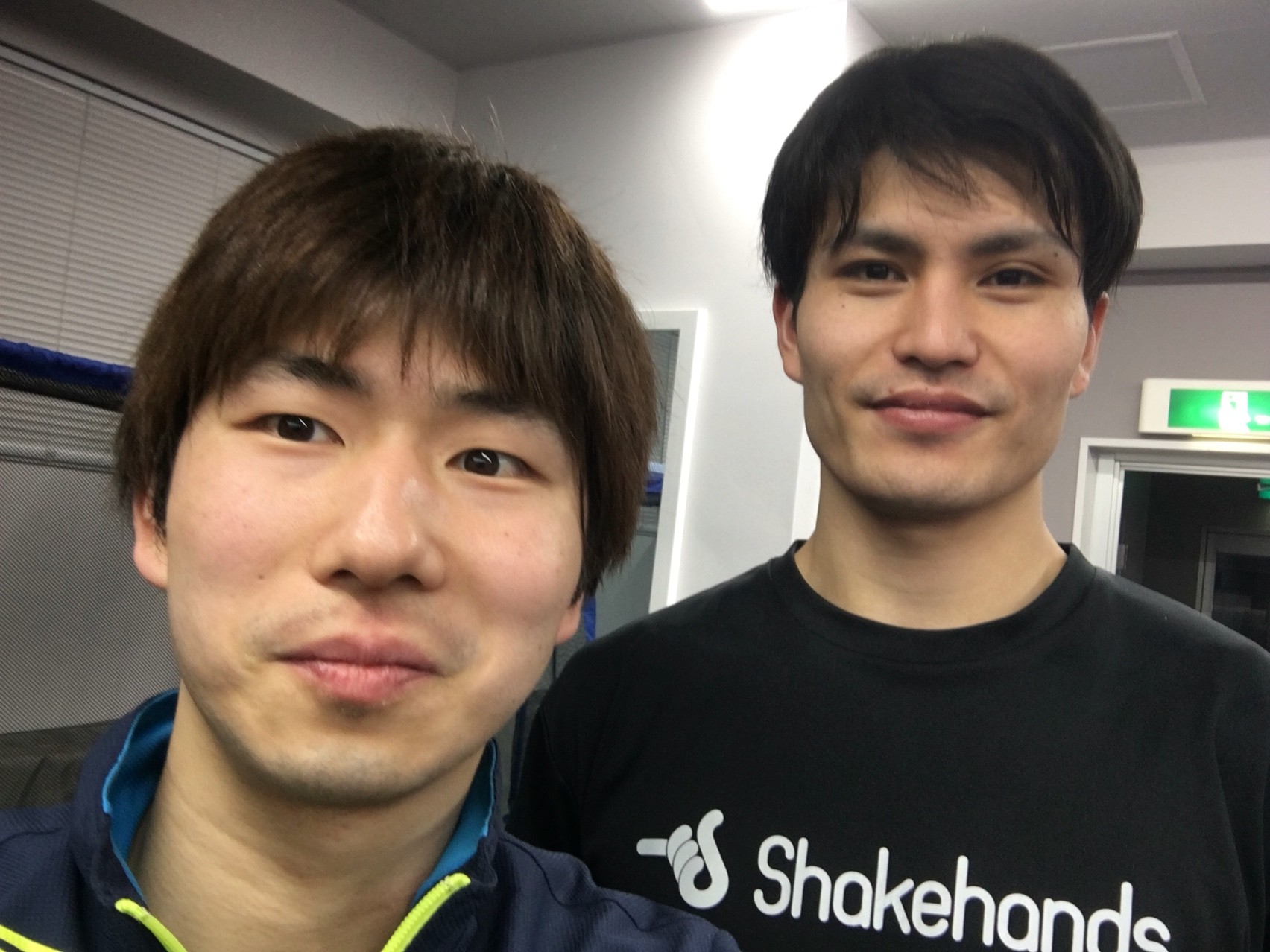 ぐっちぃ 昨日の夜はシェークハンズの平屋広大さんとのところに行ってきました ぐっちぃの卓球活動日記 Wrm