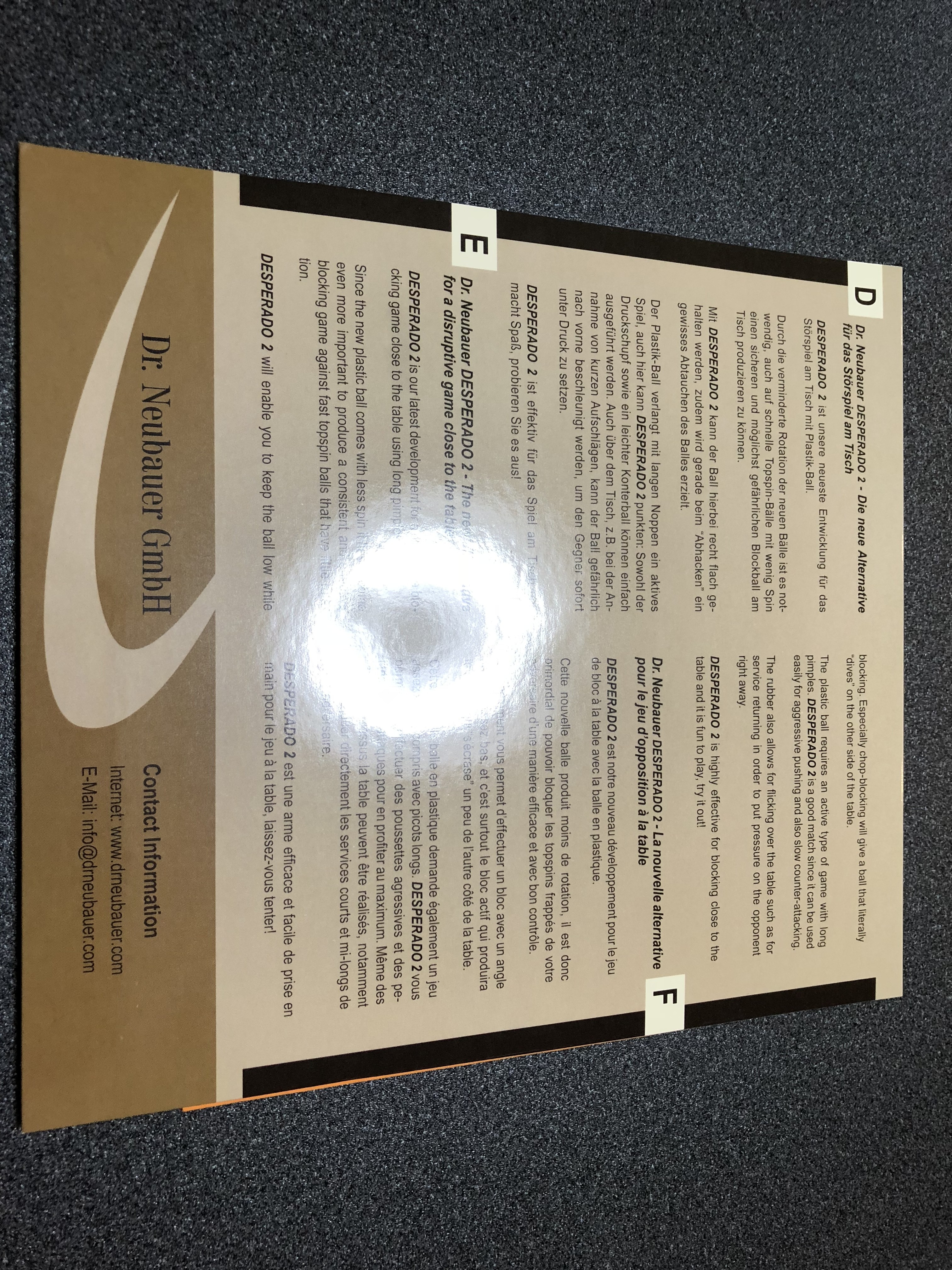 JUICの新製品】ドクトルノイバウアーの新商品『デスペラード2