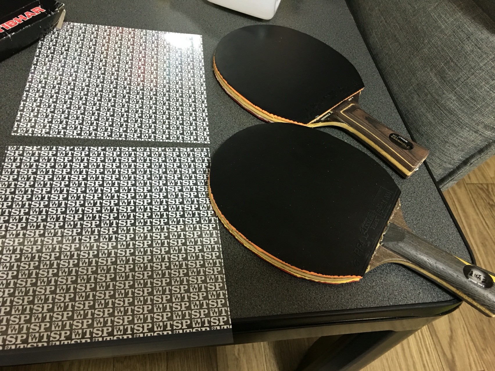 ぐっちぃ】TSP粘着保護シートでフォア面で長持ちさせよう！ : ぐっちぃ 