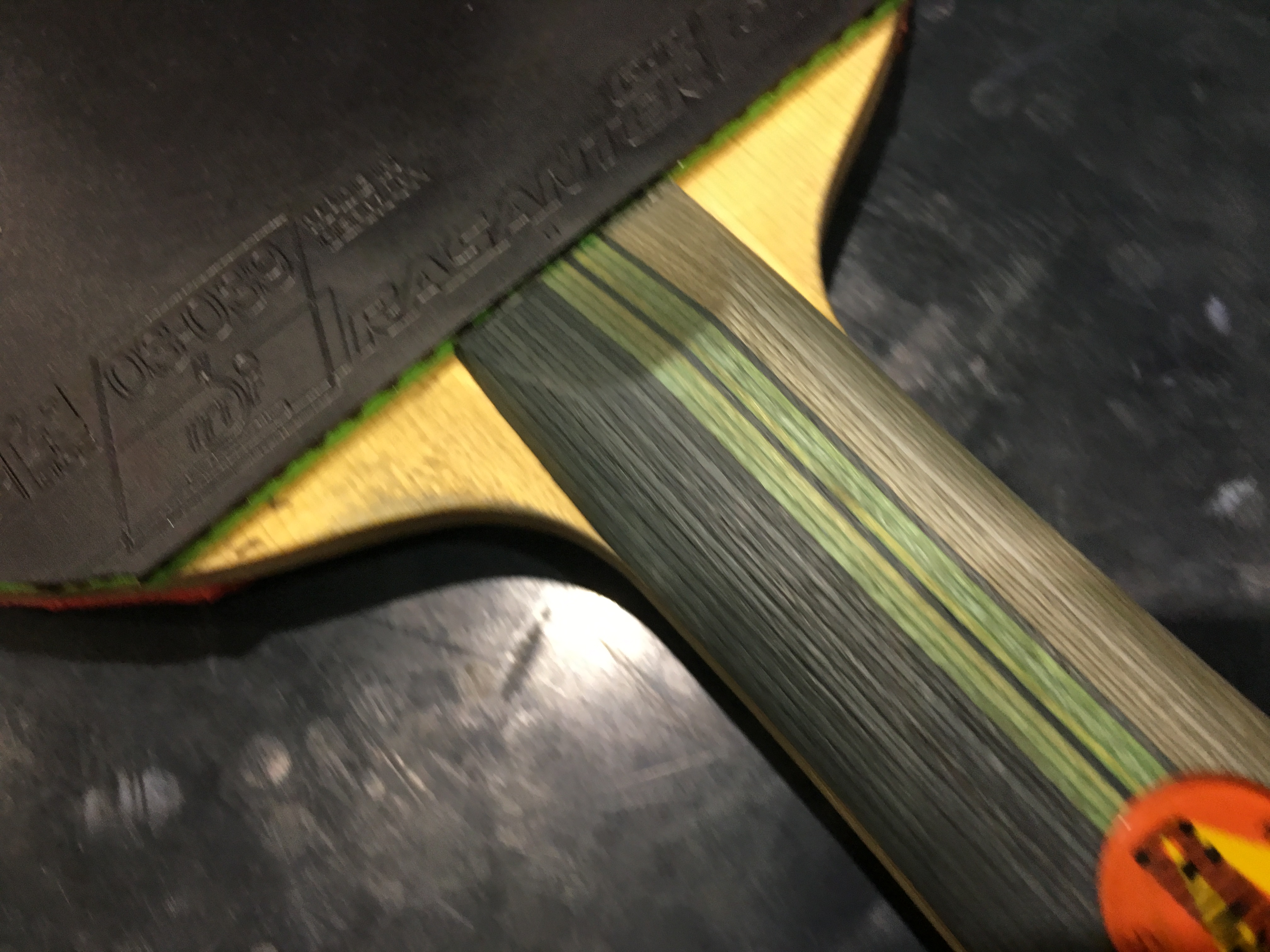 kokutaku クリンセラー 卓球ラケット ぐっちぃ】kokutakuのクリンセラーにラザンターR42と