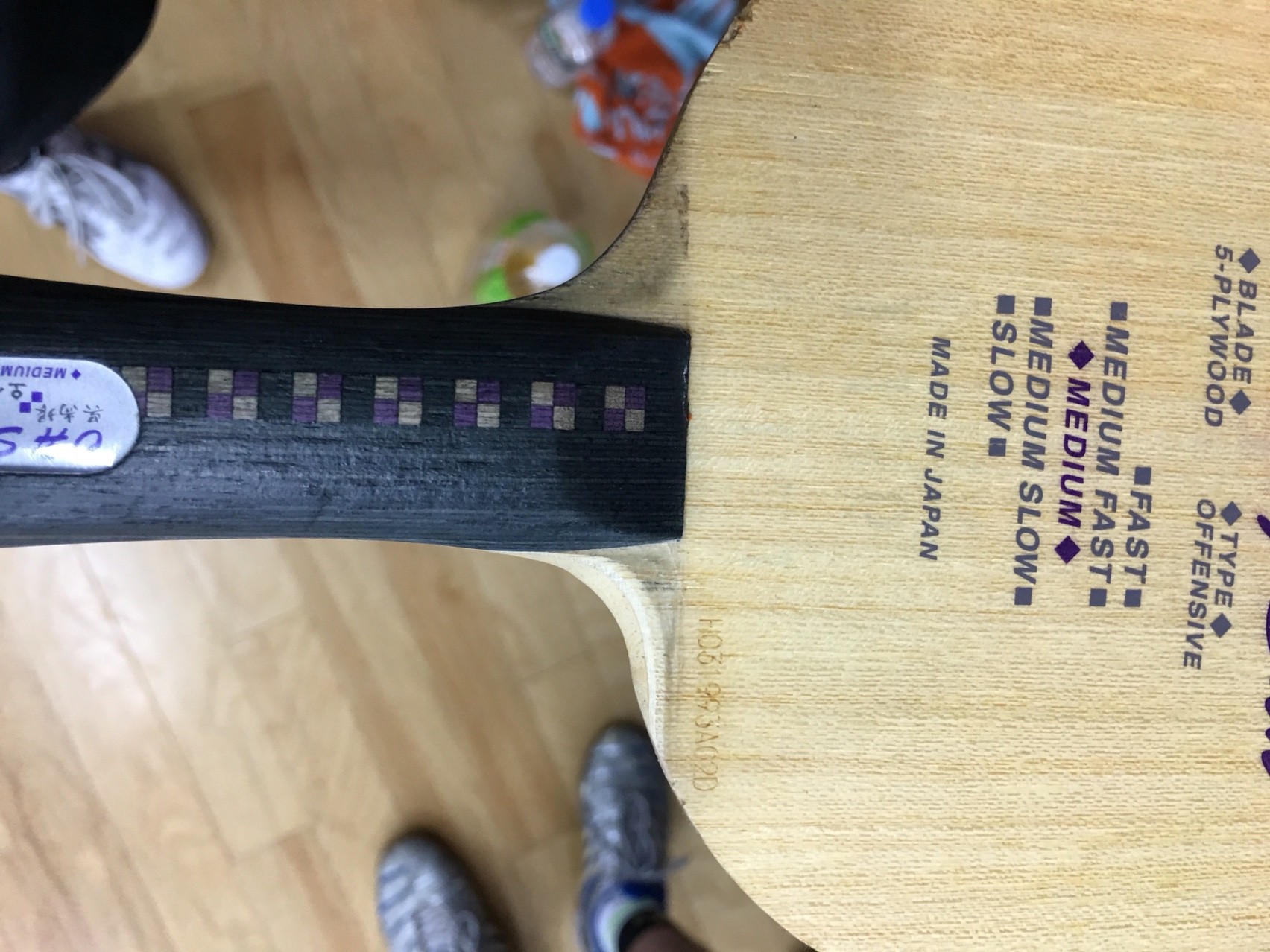 卓球 特注ラケット バタフライ 呉尚垠(オ•サンウン)ALC｜卓球 