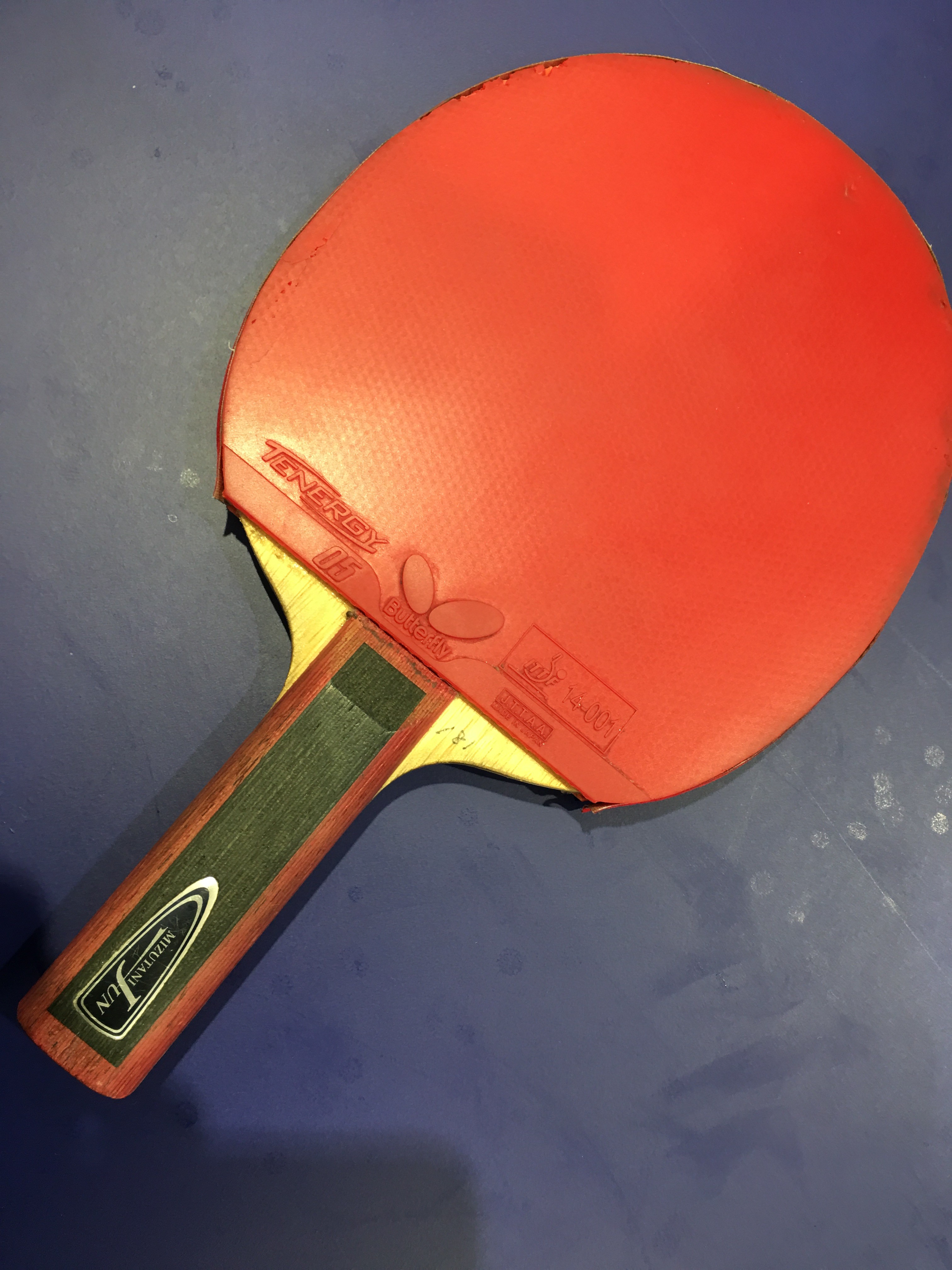ぐっちぃ】水谷隼に両面テナジー使い！フォアは05でバックは64！勝手に 