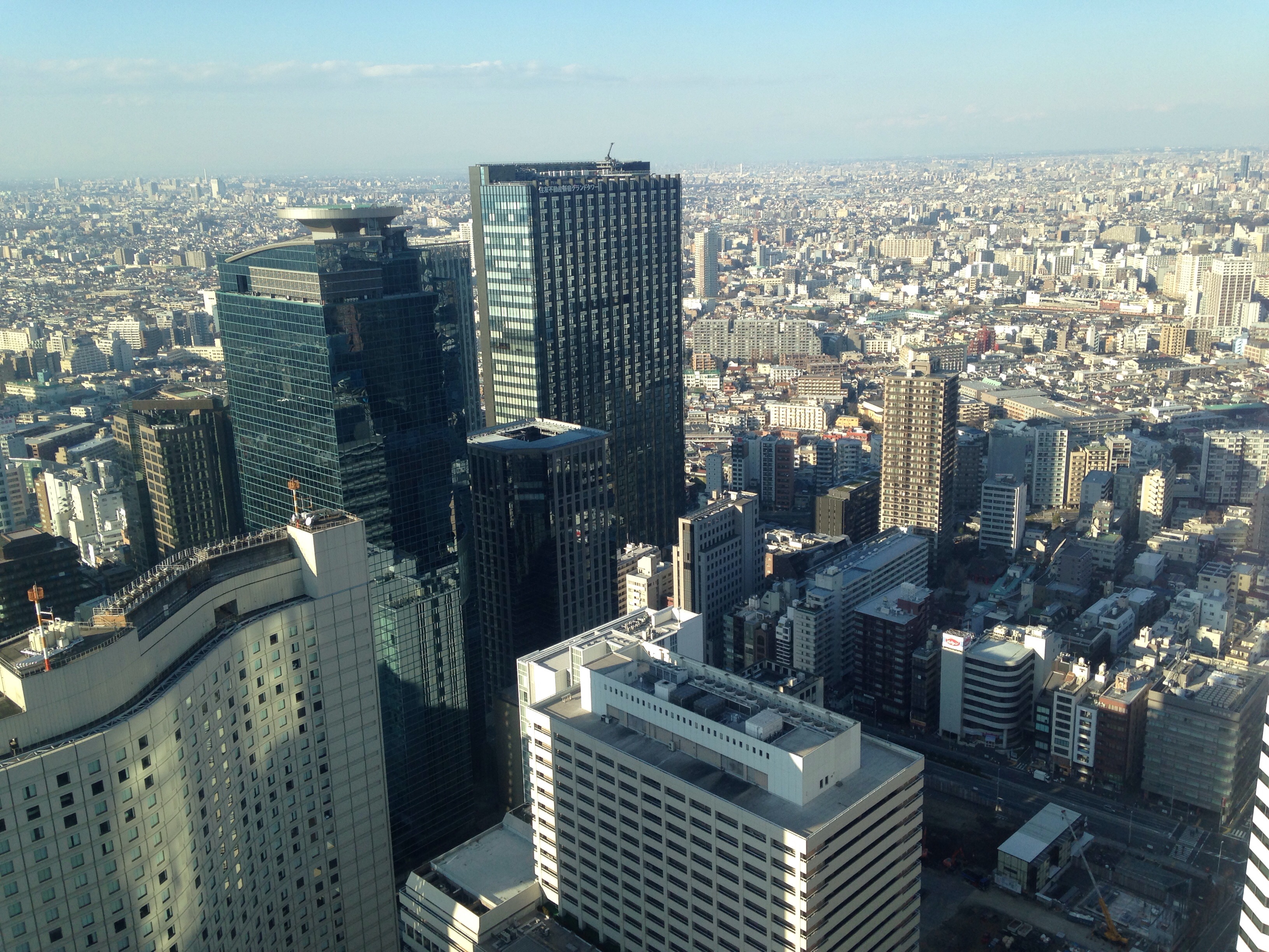 ぐっちぃ 新宿の高層ビル51階からの景色 なかなか高いです笑 ぐっちぃの卓球活動日記 Wrm