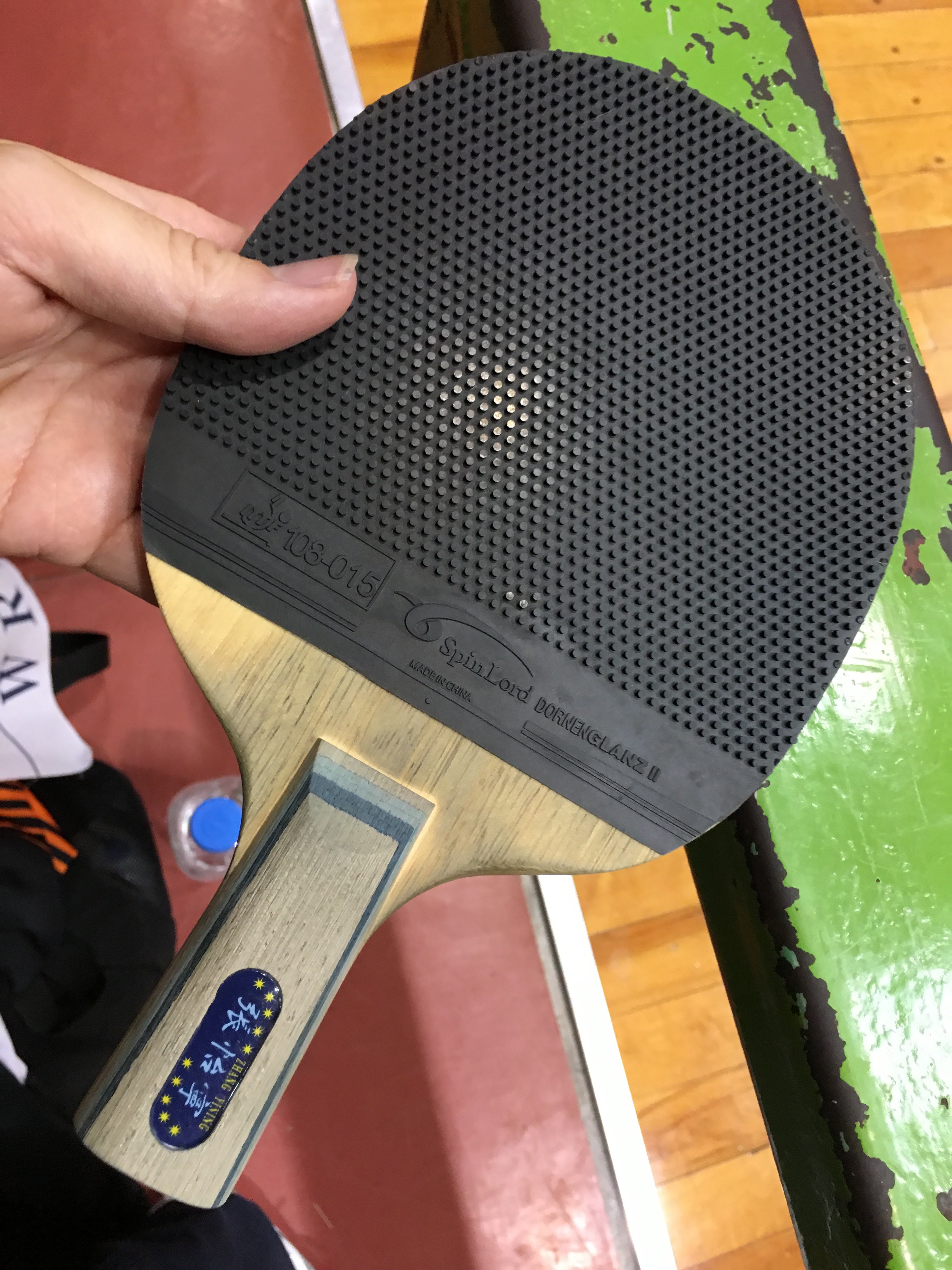 ぐっちぃ】ペン粒高研究家のゆきちくんの使用用具を紹介♪スピンロード 