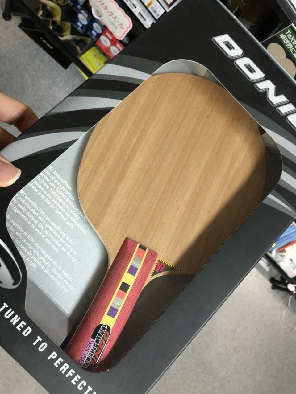 ぐっちぃ】オフチャロフセンゾーV2！本町卓球センターさんで買い物をし