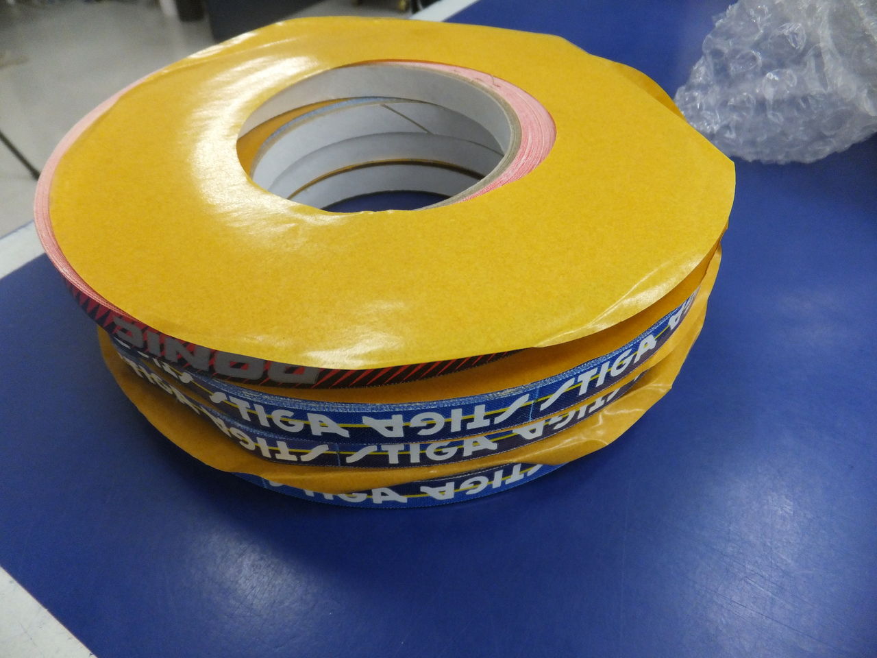 ぐっちぃ】お店の貼り付けサービス時のサイドテープの種類が増えました