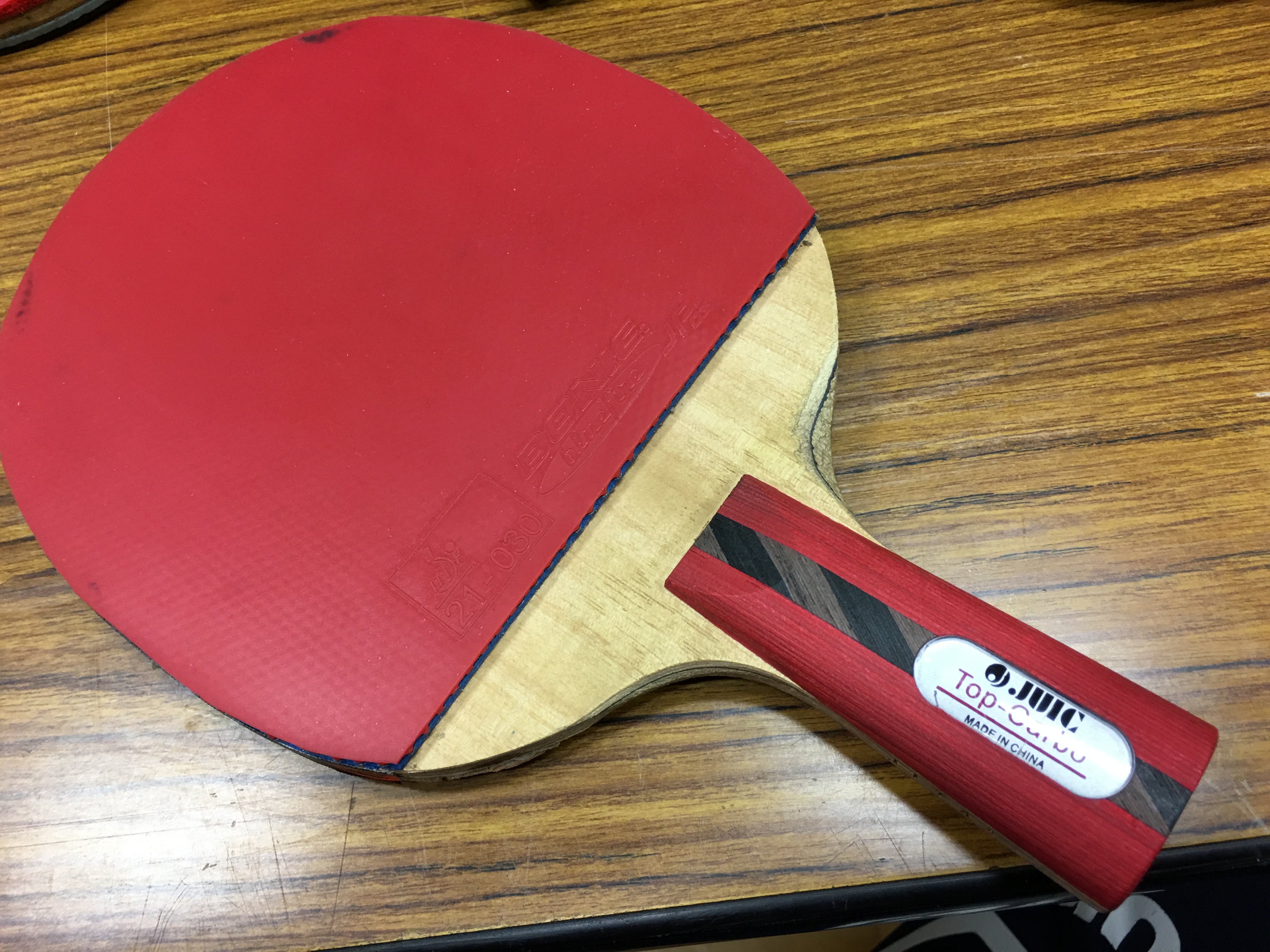 JUIC(ジュウイック) 卓球 ペンラケット ライトカーボン 反転式