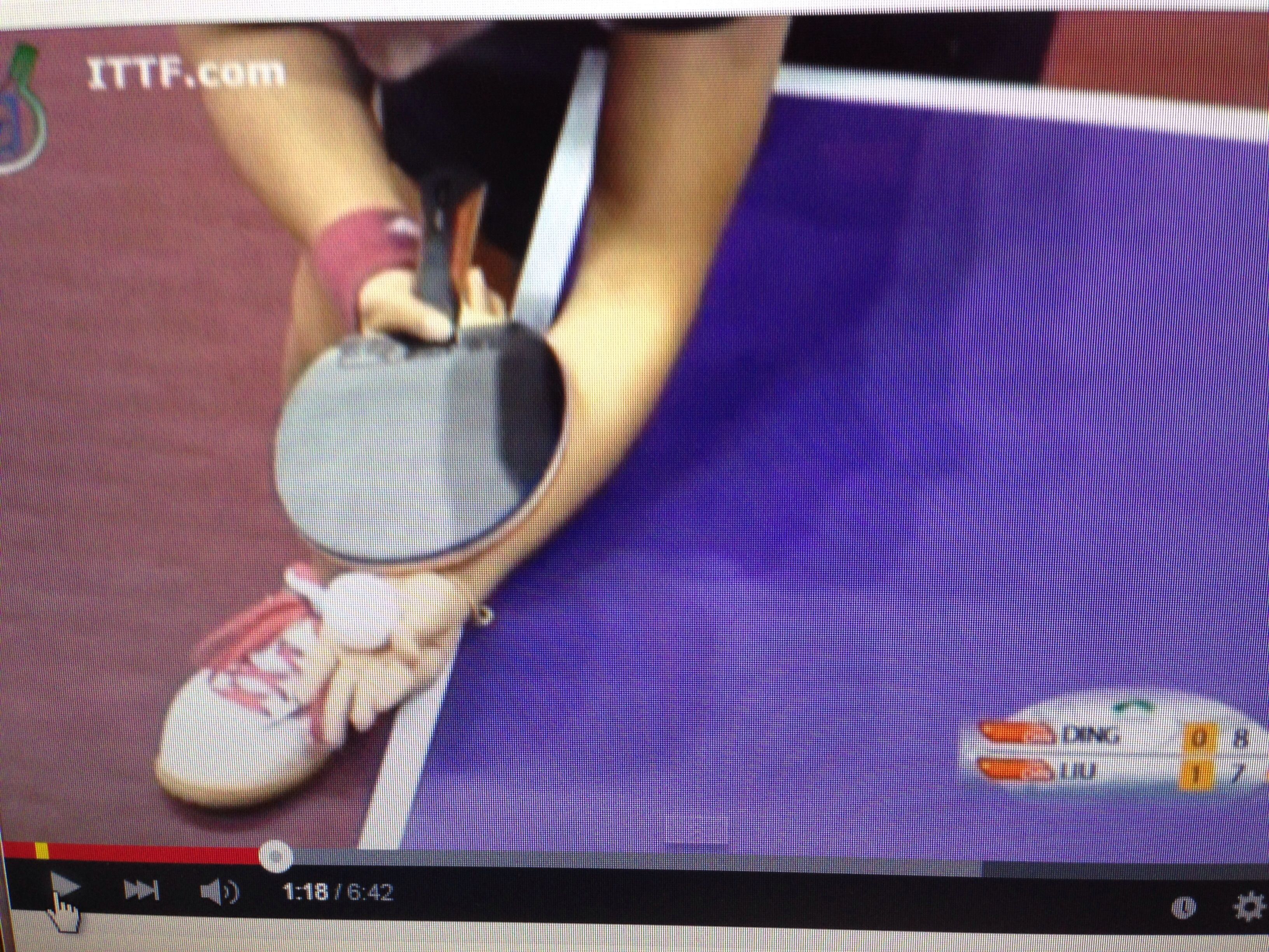 ぐっちぃ】世界戦の劉詩文選手の使用ラケット！本人のモデル