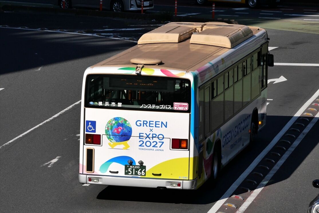 GREEN EXPO2027（横浜市バス） : ad-car's ラッピングデス