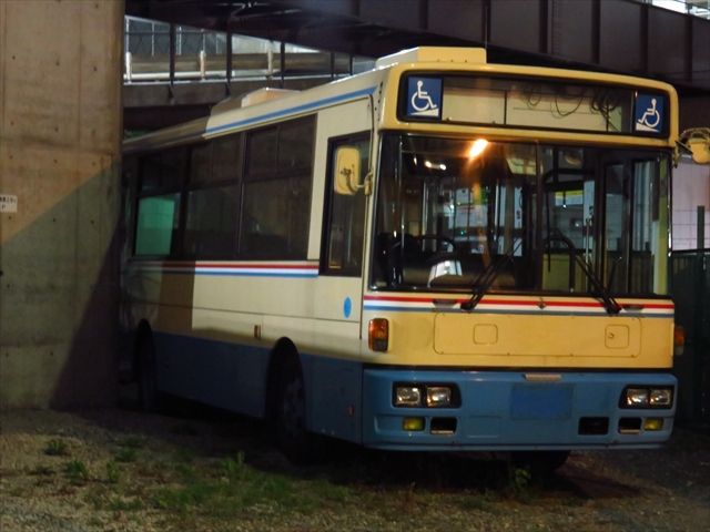 阪急バス廃車体 Ad Car S ラッピングデス