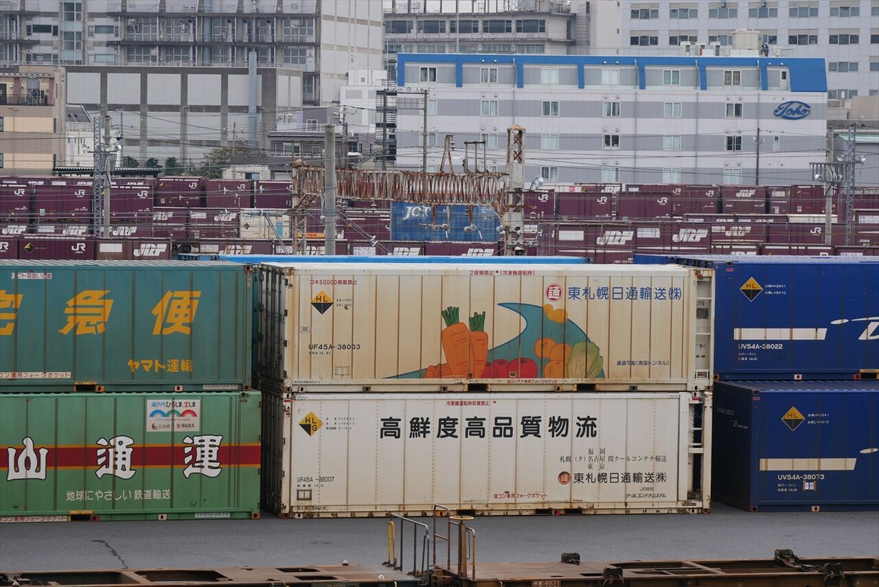 東札幌日通・LNJ東日本・（JR貨物コンテナ） : ad-car's ラッピングデス