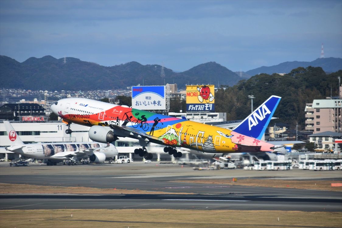 ANA B737-500「スーパードルフィン」退役装飾 : ad-car's ラッピングデス