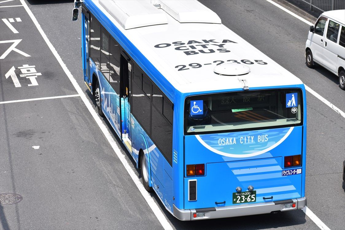 OSAKA CITY BUS：2366（大阪シティバス） : ad-car's ラッピングデス
