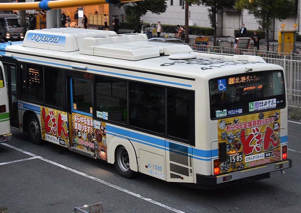 土金（大阪シティバス）1329 : ad-car's ラッピングデス