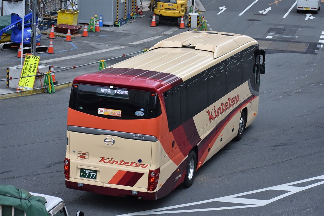 名古屋0か777 け8 名阪近鉄バス Ad Car S ラッピングデス