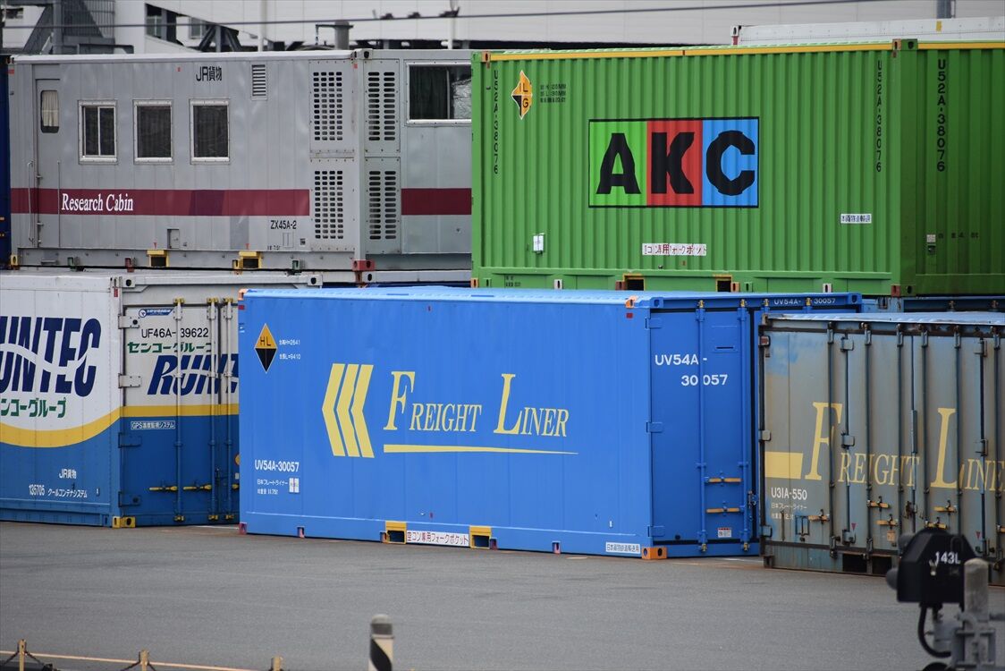 日本フレートライナーFreightLiner（JR貨物コンテナ） : ad