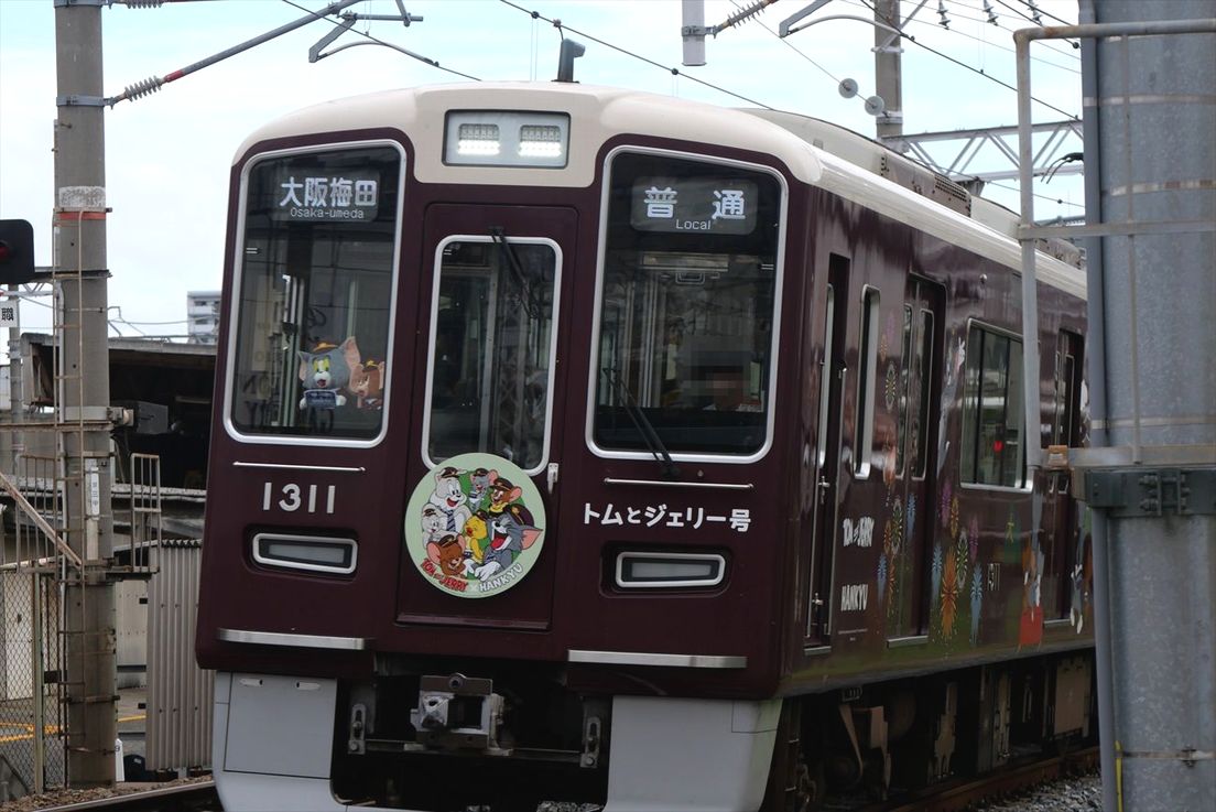 【新品】阪急電車 トムとジェリー号 京都線 ディスプレイモデル 阪急電鉄】2025年1月29日（水）10時～受注開始「トムとジェリー