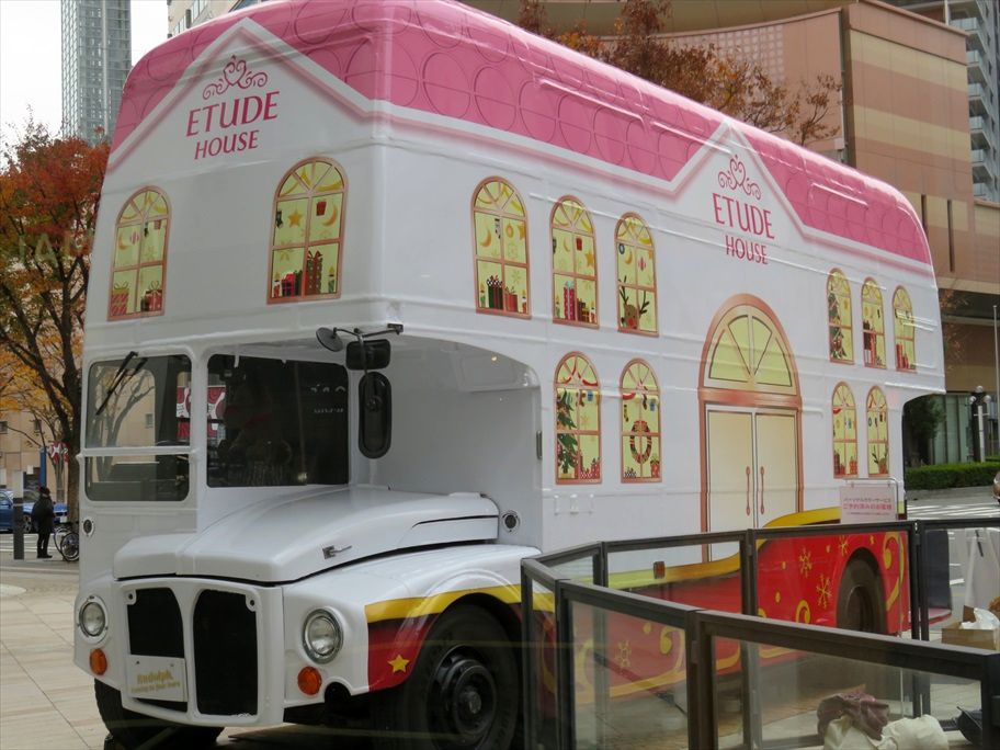 Etude House ロンドンバス Ad Car S ラッピングデス Etude House ロンドンバス Ad Car S ラッピングデス