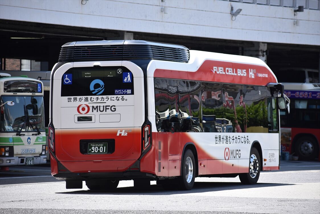 MUFG（大阪シティバス）水素バス : ad-car's ラッピングデス